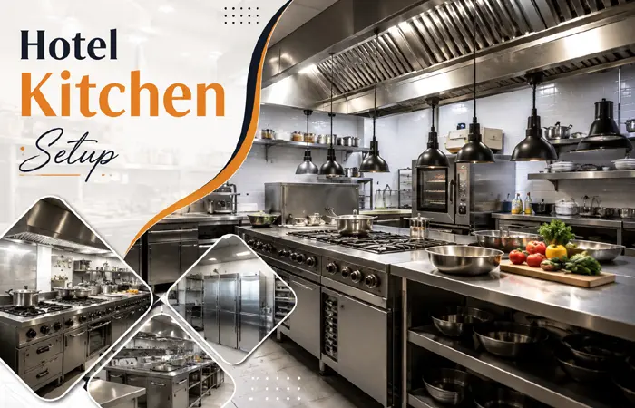 hotel kitchen setup